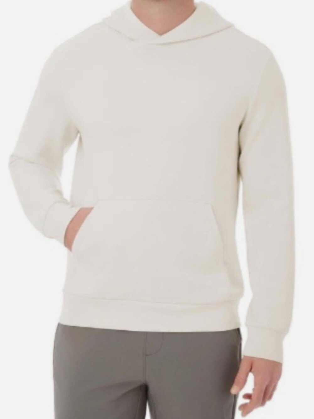 Member's Mark Mens Sandwash Hoodie Cream - M